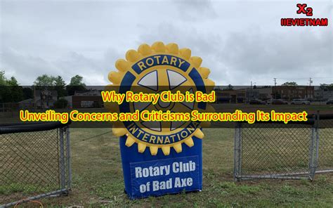 why rotary club is bad
